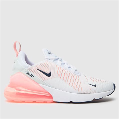 nike air max 270 in weiß für womens|nike air max 270 women's pink and white.